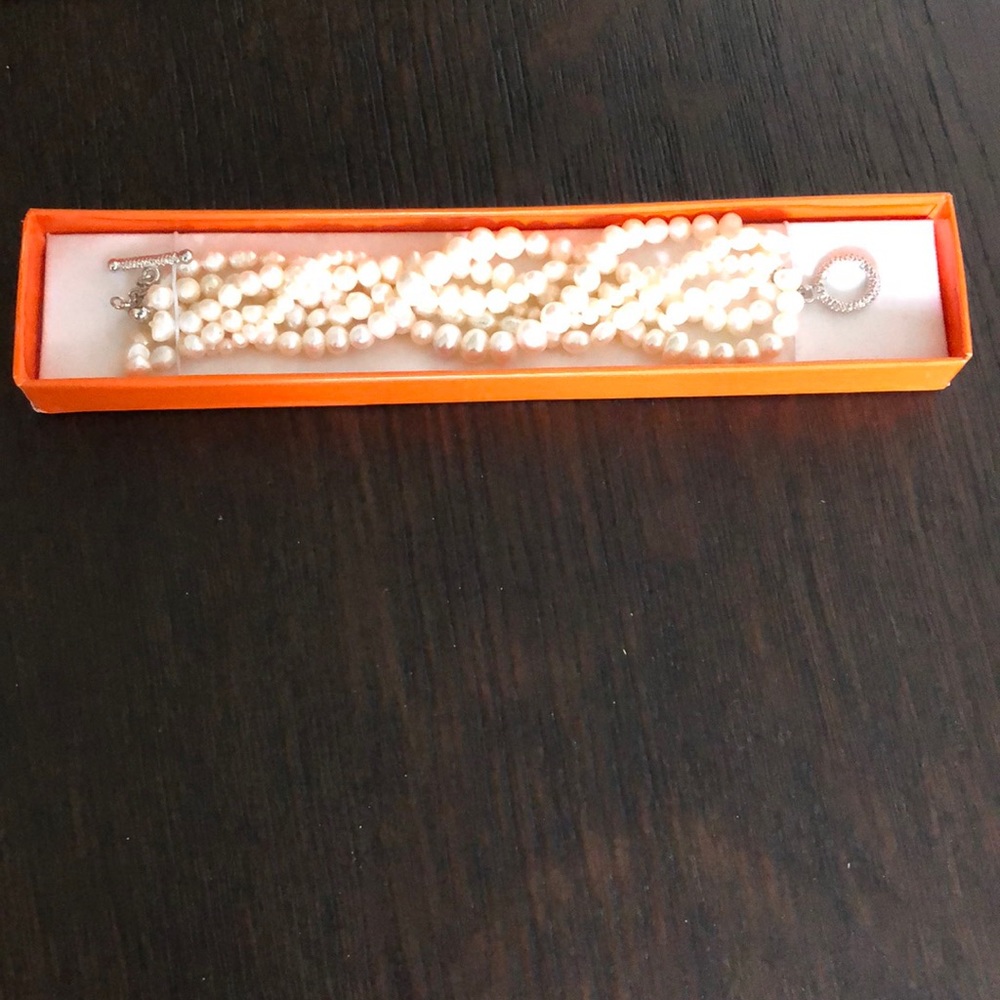 Faux Pearl Bracelet